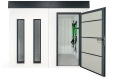 GARDEON® Zahradní domek s dveřmi Hörmann a dvěma světlíky